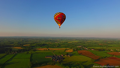 Maghera Hot Air Balloons - Drone View